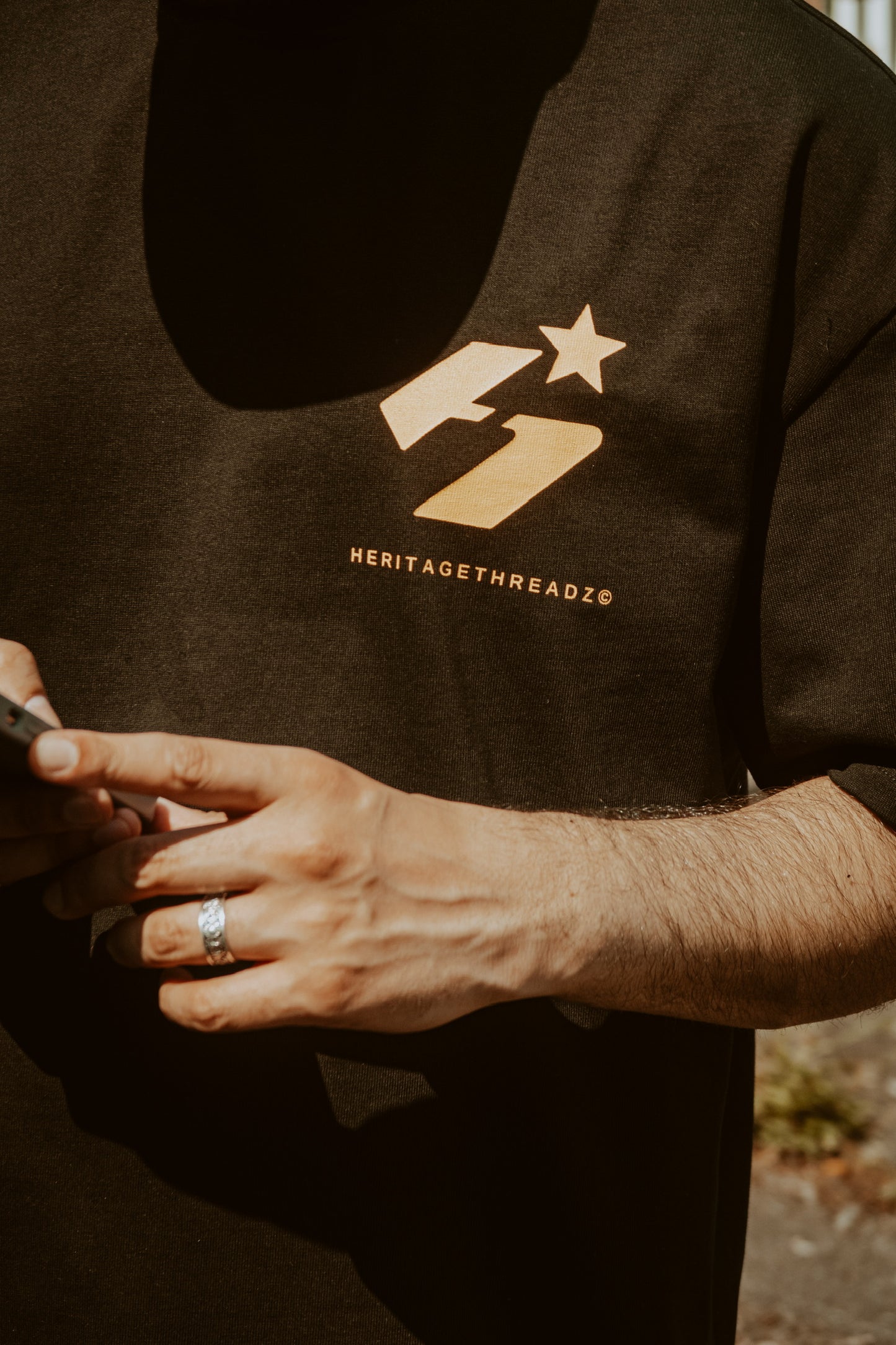 The Lion in the Cage Oversized Heavyweight T-Shirt | Pre-Order (Ships Late June)