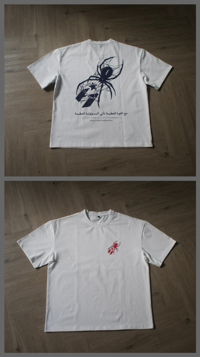 The Spider Web Oversized Heavyweight Tee | Pre-Order (Ships Late June)