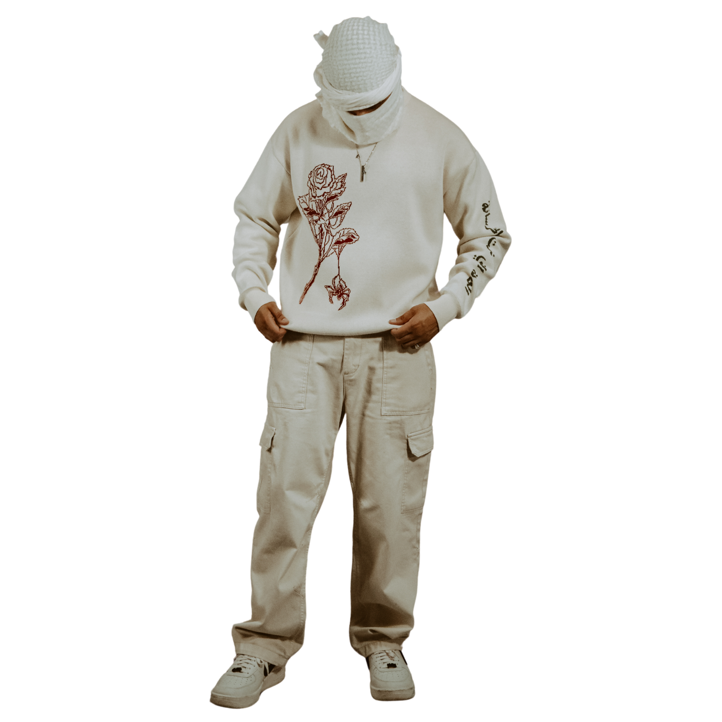 The Rose That Grew From Concrete Jumper *Unisex Oversized Fit*