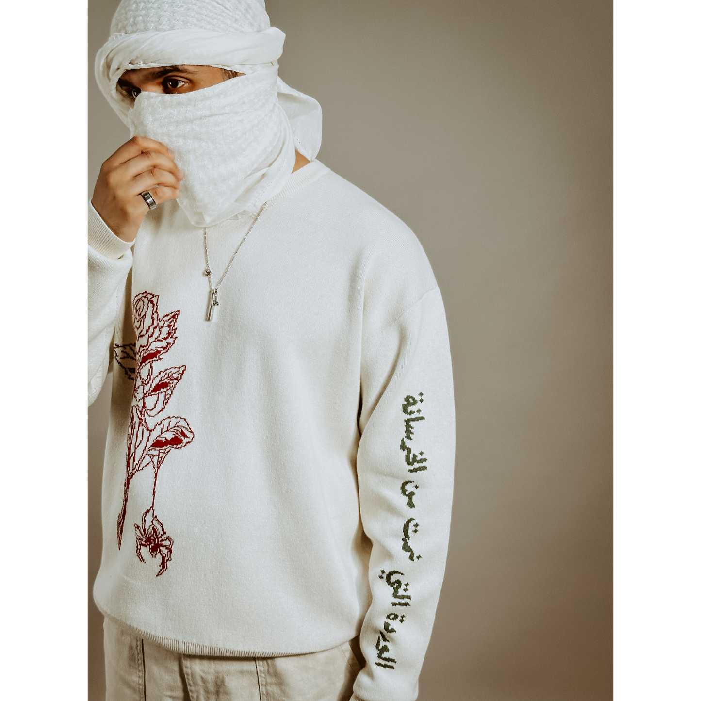 The Rose That Grew From Concrete Jumper *Unisex Oversized Fit*