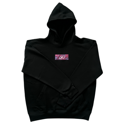 Custom Arabic Two Tone Box Logo Hoodie