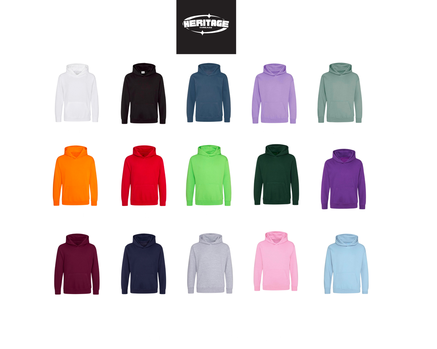 Custom Kids Arabic Name Retro Font Embroidered Hoodie | Personalized Gift Idea | Eid Gift Hoodie | Kids Birthday Hoodie